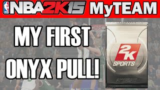 MY FIRST ONYX PULL!! - NBA 2K15 MyTeam Pack Opening | NBA 2K15 Throwback Thursday Packs