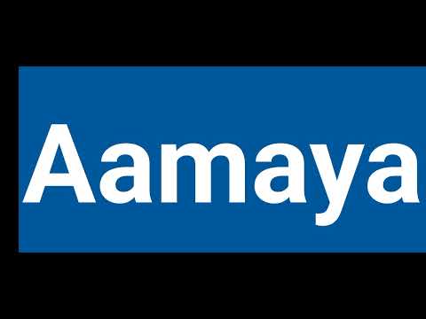 How To Pronounce Aamaya | Pronounce Aamaya | Pronunciation Of Aamaya