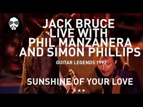 GUITAR LEGENDS 1992 Jack Bruce  Live  with Phil Manzanera  and Simon Phillips 1992