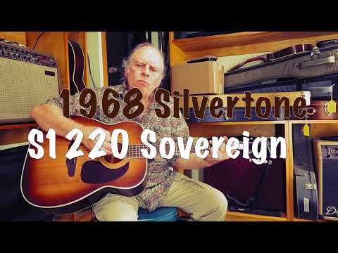 Silvertone S1220 Sovereign 1968 / A Gorgeous Teaburst H1260 image 23