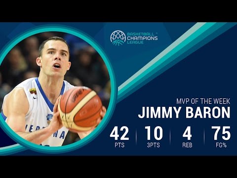 New #BasketballCL record! - Jimmy Baron (42 Pts) shoots his way to MVP of the Week 8 honor