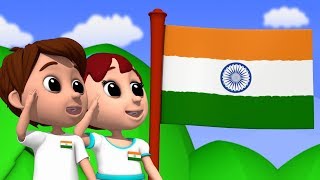 Desh Mere Desh | Republic Day | 3D Rhymes | Deshbhakti Geet | Baby Box India | Hindi Rhymes Nursery