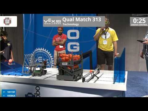 VEX Worlds 2016 - VEXIQ Elementary School - Technology - Qual 313 (10115F 10586A) 166
