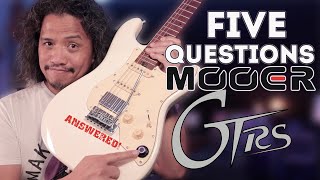 Video thumbnail for 5 Questions Answered! MOOER GTRS S801 Intelligent Guitar by Perfecto De Castro