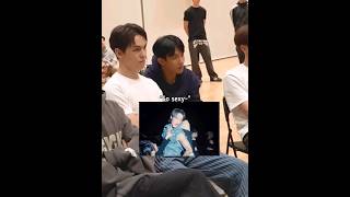 Download lagu Seventeen reacting to their maknae solo song Dino being shy🤭#seventeen#dk#hoshi#jeonghan#the8#wait mp3
