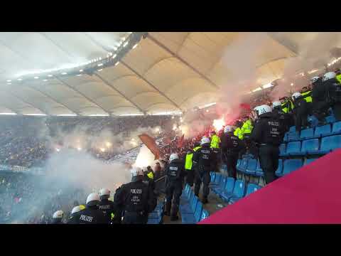 Hamburger SV - St. Pauli (Pyro St. Pauli) 21/4 2023