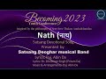 #BYC2023 - Nath (नाथ) by Satsang Deoghar Musical Band