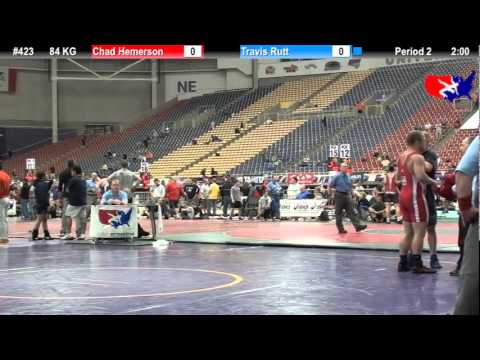 Last Chance Qual. 84 KG: Chad Hemerson (NYAC/USOEC) vs. Travis Rutt (Minnesota Storm)
