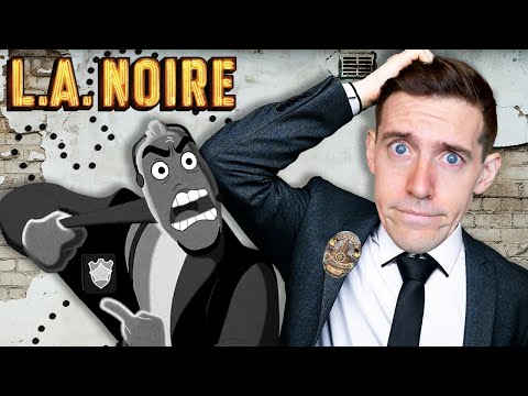Crime is a Disease. Idiot Detective is the Cure - L.A. Noire Gameplay