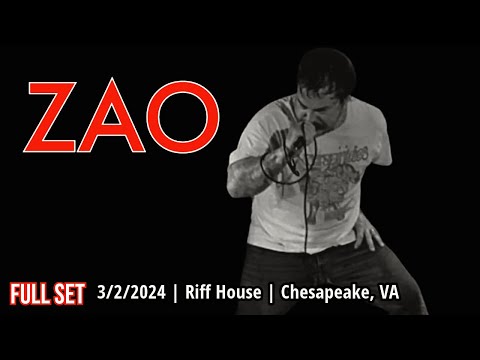 2024-03.02 Zao @ Riff House (Chesapeake, VA) | [FULL SET]