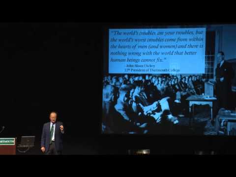 Jim Yong Kim Speaks at Dartmouth Summer Lecture Series "Leading Voices in Politics & Policy"