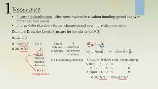 46. Lewis Structures: Resonance