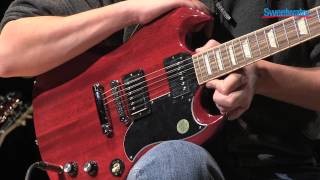 Video thumbnail for Gibson SG Standard Electric Guitar Demo - Sweetwater Sound by Sweetwater