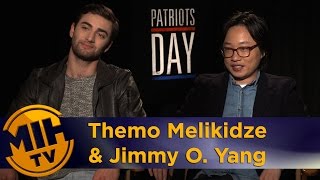 Themo Melikidze & Jimmy O. Yang Interview Patriots Day video