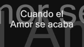 Cuando El Amor Se Acaba Salsa Baul Con