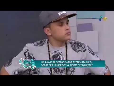 MC Bio G3 nega envolvimento na morte de MC Daleste - SuperPop - 06/08/2014