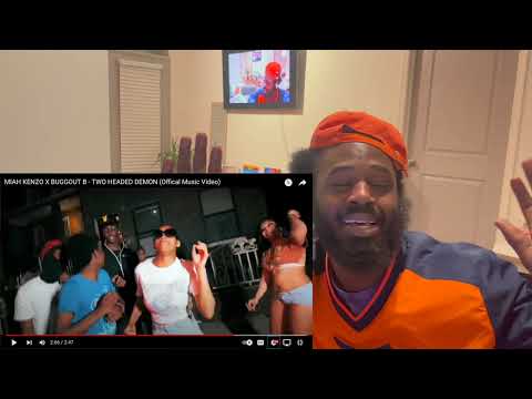 BAD BUNDYY REACTS : Miah Kenzo x Buggout B - TWO HEADED DEMON (Official Music Video)