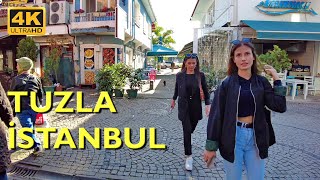 Tuzla Walking Tour 4K UHD 50fps | Tuzla Istanbul walking on sunshine