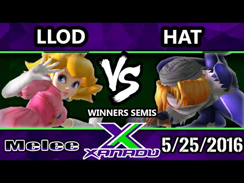 S@X 151 SSBM Winners Semis - Hat (Sheik) Vs. lloD (Peach)