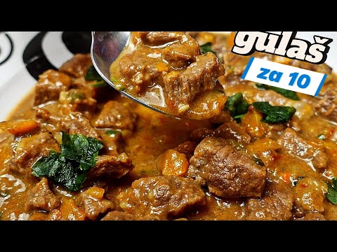 Kako Napraviti GULAŠ | Sitni Cevap – Recept Koji SVAKO MOŽE Pripremiti!