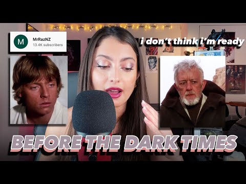 FINALLY doing this...Watching "BEFORE THE DARK TIMES" to emotionally prep for KENOBI
