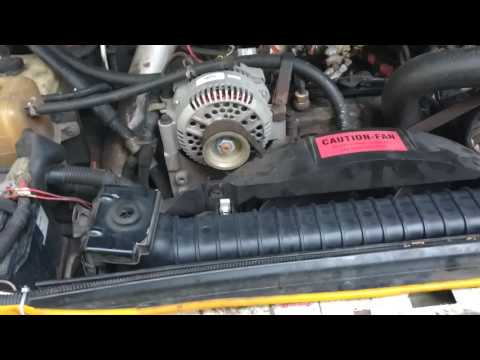 1995 F350 Powerstroke radiator replacement
