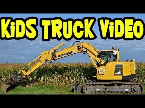 Trucks For Children, Dump Truck, Monster Truck, Garbage Truck Trash Truck # 1 by JeannetChannel Video