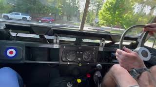 1971 Land Rover 88 Series IIA - Start Up & Ride Along