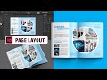 How to Page Layout Design in Adobe InDesign CC 2022 | Graphic Design Tutorials