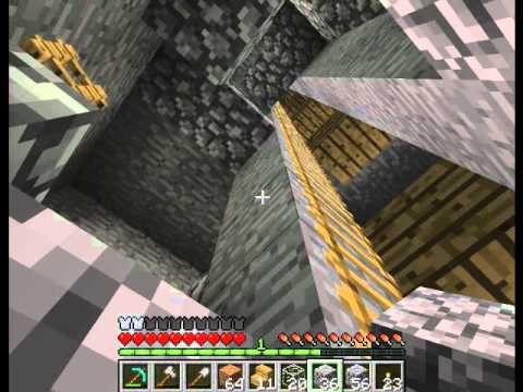 Opa spielt Minecraft 055 - Vervollkommnung des Liftschachts