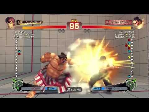 DMG jason24cf (Fei) vs AG spektrum (E.Honda) Rank SSFIVAE2012