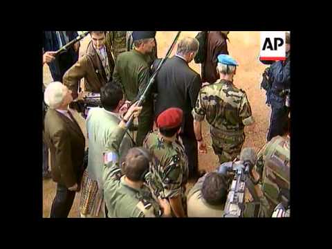 Bosnia - Millon Arrives As Airport Reopens