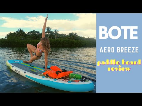 BOTE Paddle Board Testbericht (und etwas Paddleboard-Yoga...)