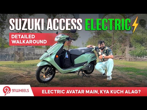 Suzuki Access Electric ⚡️ || Detailed Walkaround || Kya Kuch Alag in 2025 Suzuki E Access