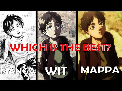 IS MAPPA BETTER THAN WIT STUDIO? Attack on Titan Final Season Manga vs WIT vs MAPPA Comparison