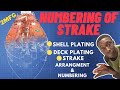 Strake Numbering Shell Plating Strake Arrangement Shear Strake Garboard Strake Deck Plating