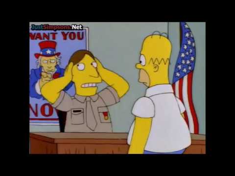 The Simpsons: "La la la la, I am not listening"