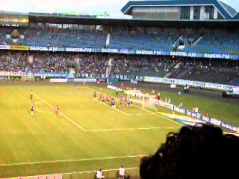 Grêmio 4 x 1 Inter - SM (primeiro gol)