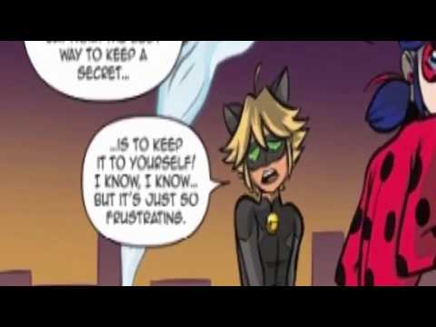 Miraculous Ladybug Comics "Chat Noir Is Frustrated With Them Not Knowing Their Identities"