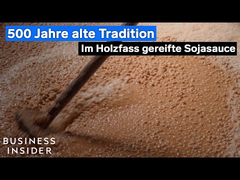 So wird japanische Sojasauce traditionell hergestellt