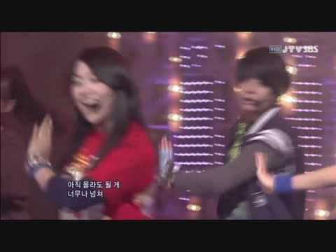 f(x) [chu~♡] SBS Inkigayo 091206 [HQ]