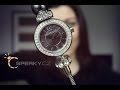 Oceľový bicolor náramok Drops Heart SCZ714