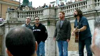 Beautiful Girls, Russell Crowe, Alan Doyle, Kevin Durand, Scott Grimes, Spanish Steps, Rome