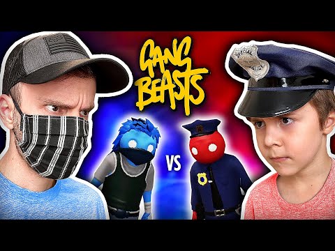 GANG BEASTS Policia VS Ladrão no Playstation 4 - BRANCOALA GAMES