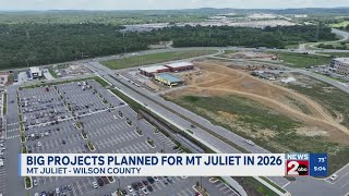 Big projects planned for Mt. Juliet in 2026