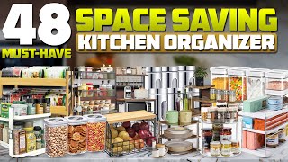 48 Must Have Space Saving Kitchen Organizer on Amazon in 2026