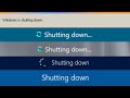 Windows Server Shutdown Screens