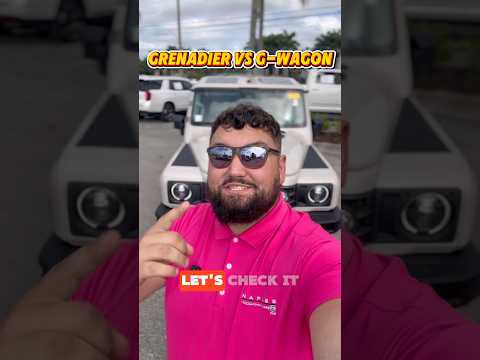 Ineos GRENADIER vs G-WAGON | British STRENGTH against German LUXURY #grenadier #gwagon #ineos