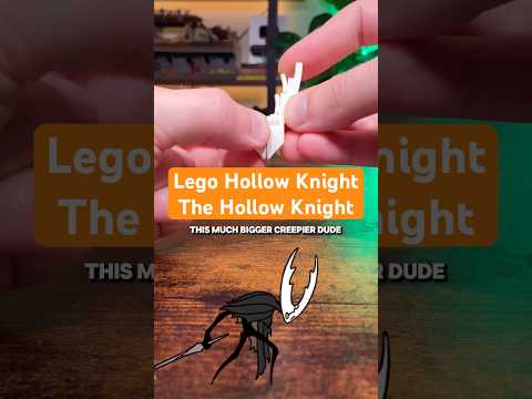 A PERFECT Lego Hollow Knight The Hollow Knight #lego #hollowknight #silksong