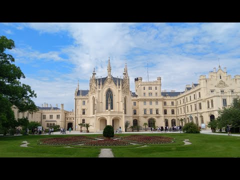Viagem ao Castelo de Lednice, República Tcheca | Vista externa do jardim | Parte 1 @marjorie.bajog.mojica
